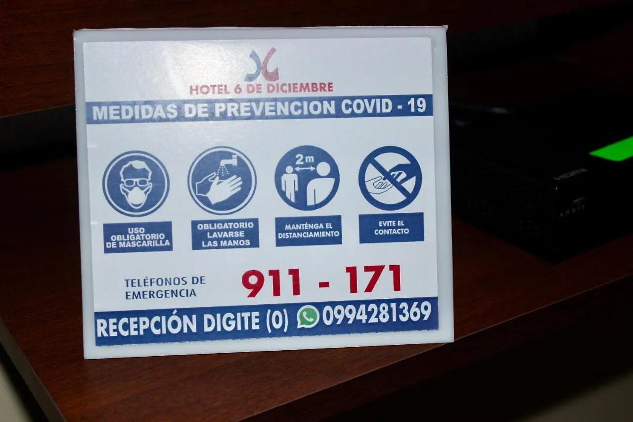 Hotel 6 De Diciembre Quito Ecuador